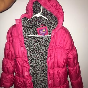 PINK SKI JACKET